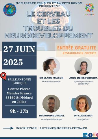 Conférence "Le cerveau et les troubles du neurodéveloppement"