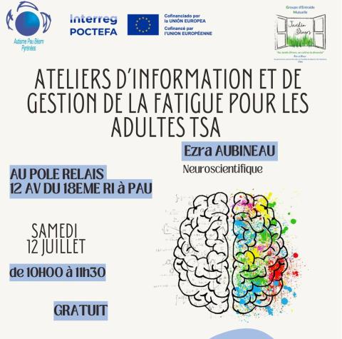 Atelier "gestion de la fatique pour les adultes avec autisme"